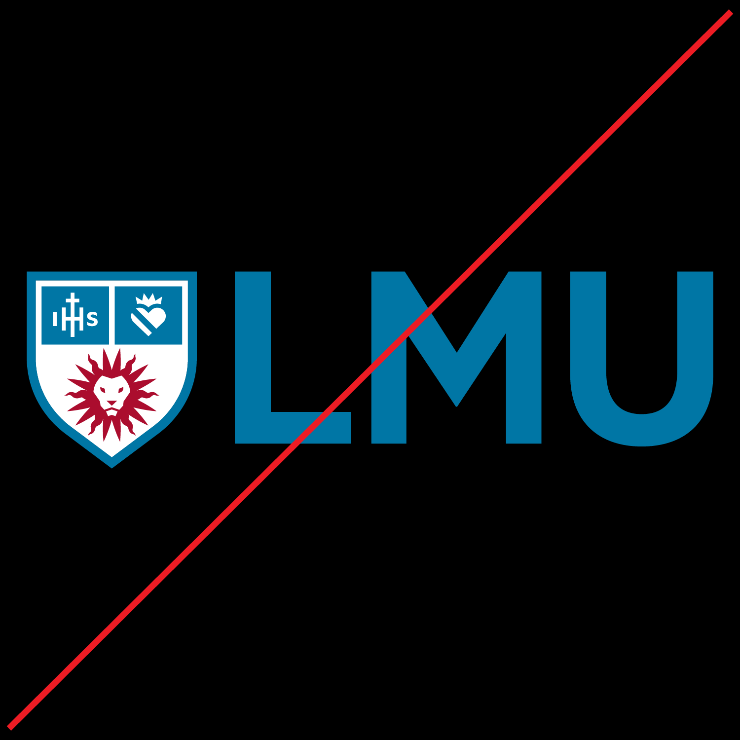 Background Shape incorrect LMU Logo Example